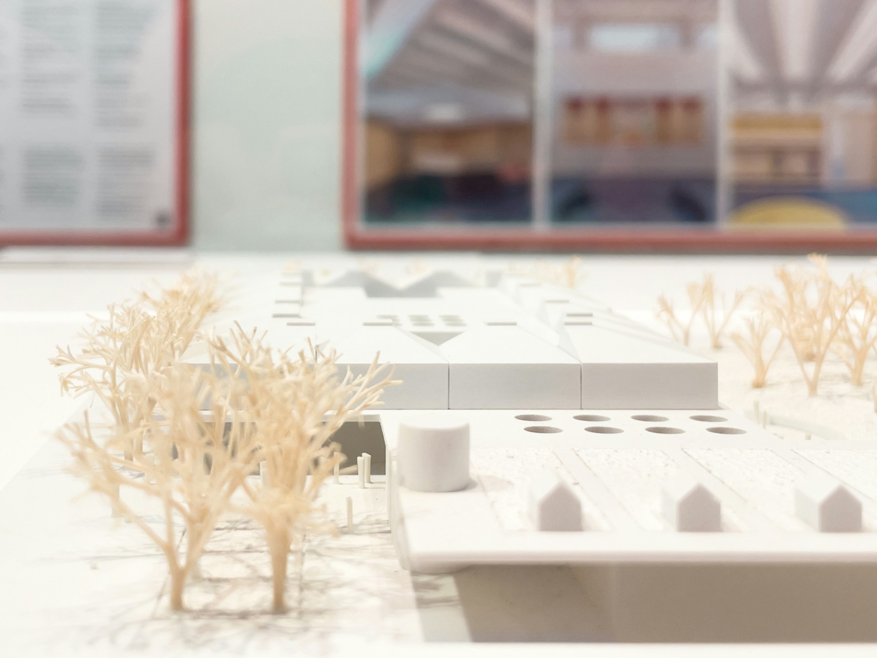 Maqueta arquitectónica de stock; referencia de representación a escala, sin atribución de fabricación.
